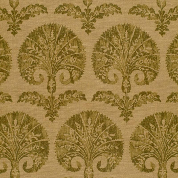 Tasha Carnation Basil 2643391 by Schumacher Designer Fabric Classic Prints 13.5" - Swanky Fabrics -