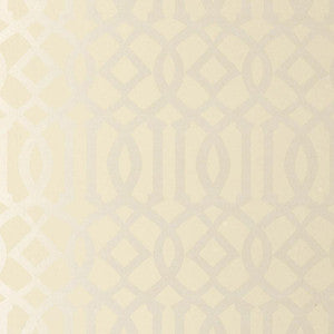 Imperial Trellis Alabaster 2707211 by Schumacher Designer Wallpaper