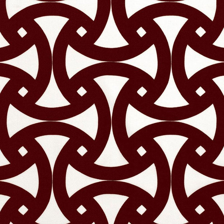 Santorini Print Indoor/Outdoor Java 174303 by Schumacher Designer Fabric Trina Turk 54.0" - Swanky Fabrics -