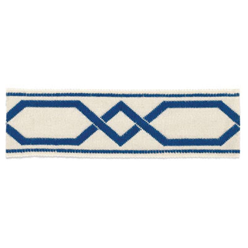 Saint Tropez Braid Marine 63090 by Schumacher Designer Trim Plein Air Trimmiings - Swanky Fabrics -
