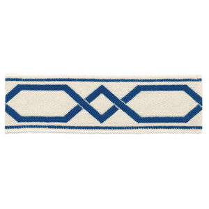 Saint Tropez Braid Marine 63090 by Schumacher Designer Trim