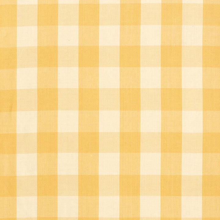 Camden Cotton Check Straw 63032 by Schumacher Designer Fabric Revisits Of Popular Patterns 3.0" - Swanky Fabrics -