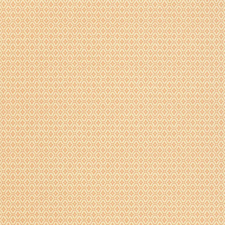 Prescott Diamond Terra Cotta 5004155 by Schumacher Designer Wallpaper Simply Charming 4.5" - Swanky Fabrics -