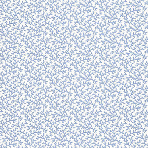 Coral Vine Ocean 5004414 by Schumacher Designer Wallpaper