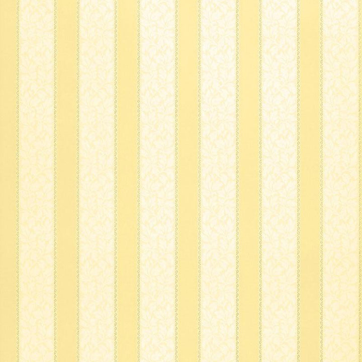 Wallis Stripe Jonquil 5004430 by Schumacher Designer Wallpaper Simply Charming 4.5" - Swanky Fabrics -