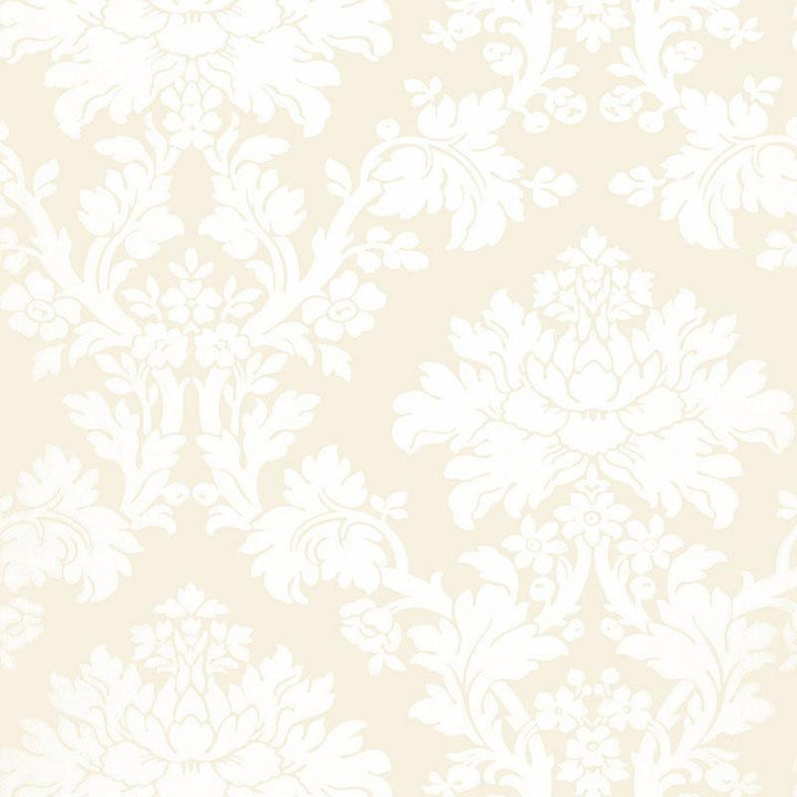 Tierni Damask Blush 5004460 by Schumacher Designer Wallpaper Greenhouse 13.5" - Swanky Fabrics -