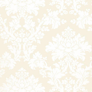 Tierni Damask Blush 5004460 by Schumacher Designer Wallpaper