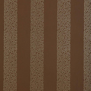 Beekman Stripe Truffle 5004573 by Schumacher Designer Wallpaper