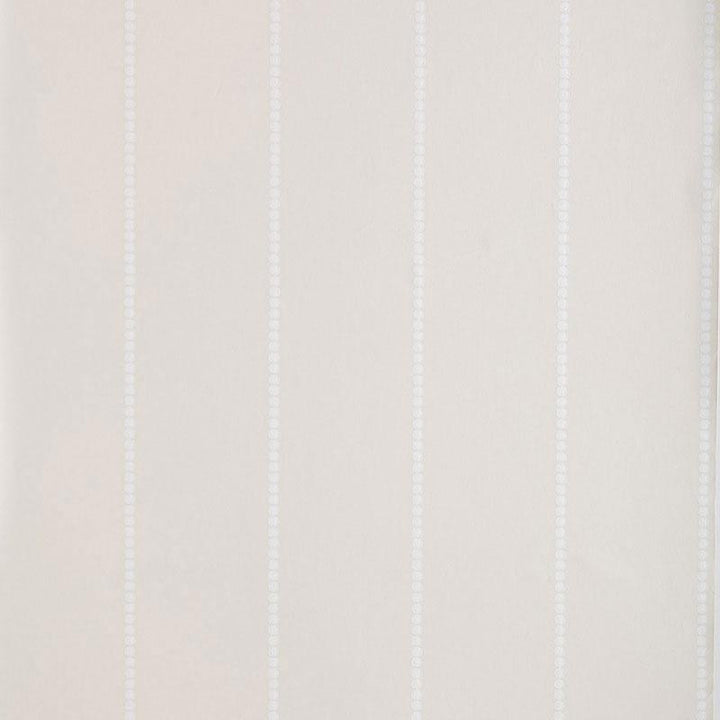 Gabrielle Stripe Limestone 5004670 by Schumacher Designer Wallpaper Simply Charming 5.38" - Swanky Fabrics -