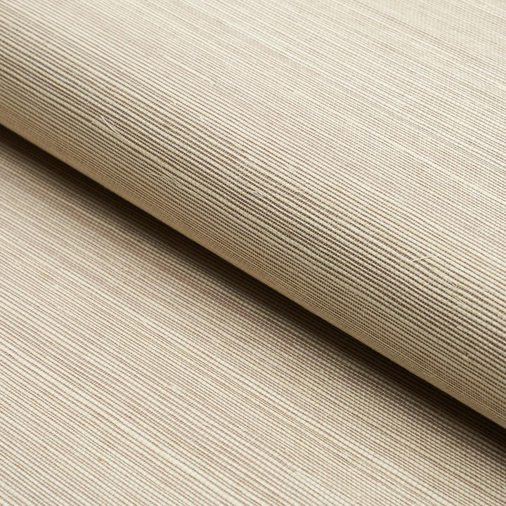 Haruki Sisal Silver 5004700 by Schumacher Designer Wallpaper Natural Accents - Swanky Fabrics -