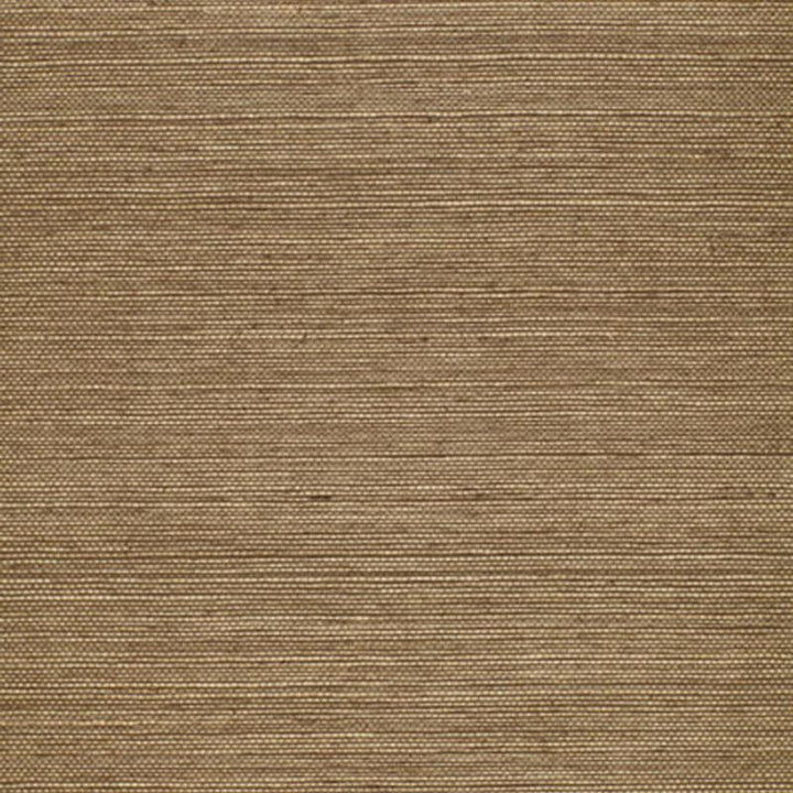 Haruki Sisal Sepia 5004711 by Schumacher Designer Wallpaper Essential - Swanky Fabrics -