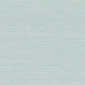 Haruki Sisal Water Blue 5004713 by Schumacher Designer Wallpaper