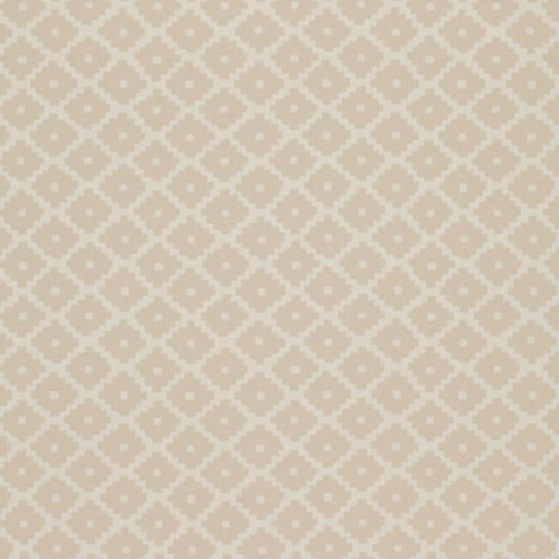 Ziggurat Alabaster 5004740 by Schumacher Designer Wallpaper The Smart Set 9.0" - Swanky Fabrics -