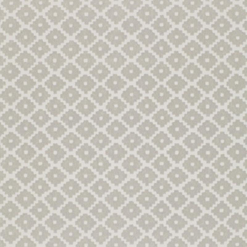 Ziggurat Silver 5004742 by Schumacher Designer Wallpaper The Smart Set 9.0" - Swanky Fabrics -