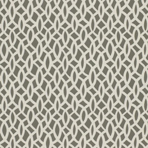 Chain Link Charcoal 5004754 by Schumacher Designer Wallpaper