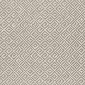 Greek Key Silver 5004762 by Schumacher Designer Wallpaper