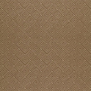 Greek Key Mink 5004763 by Schumacher Designer Wallpaper