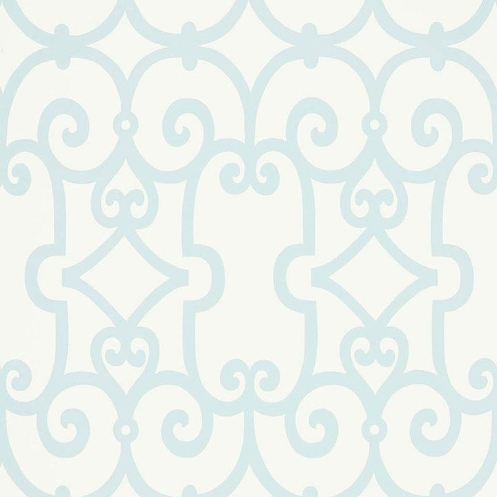 Manor Gate Mineral 5005051 by Schumacher Designer Wallpaper Modern Nature 13.5" - Swanky Fabrics -
