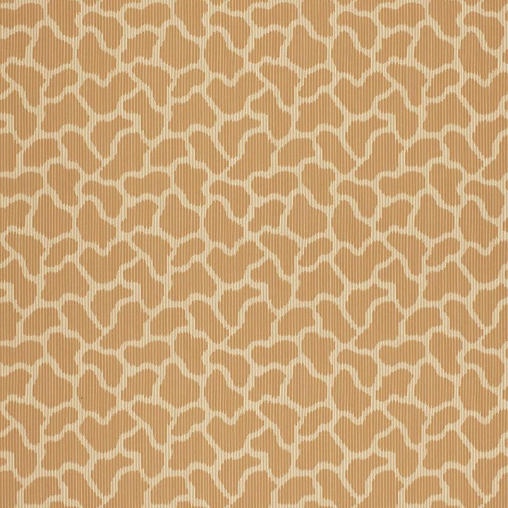 Giraffe Sienna 5005112 by Schumacher Designer Wallpaper Modern Nature 6.75" - Swanky Fabrics -