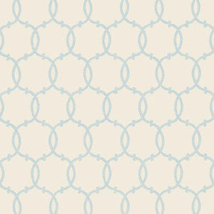 Tracery Sky 5005120 by Schumacher Designer Wallpaper