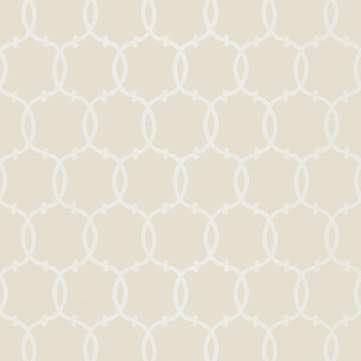 Tracery Bisque 5005122 by Schumacher Designer Wallpaper Modern Nature 9.0" - Swanky Fabrics -