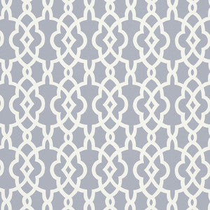 Summer Palace Fret Wisteria 5005142 by Schumacher Designer Wallpaper