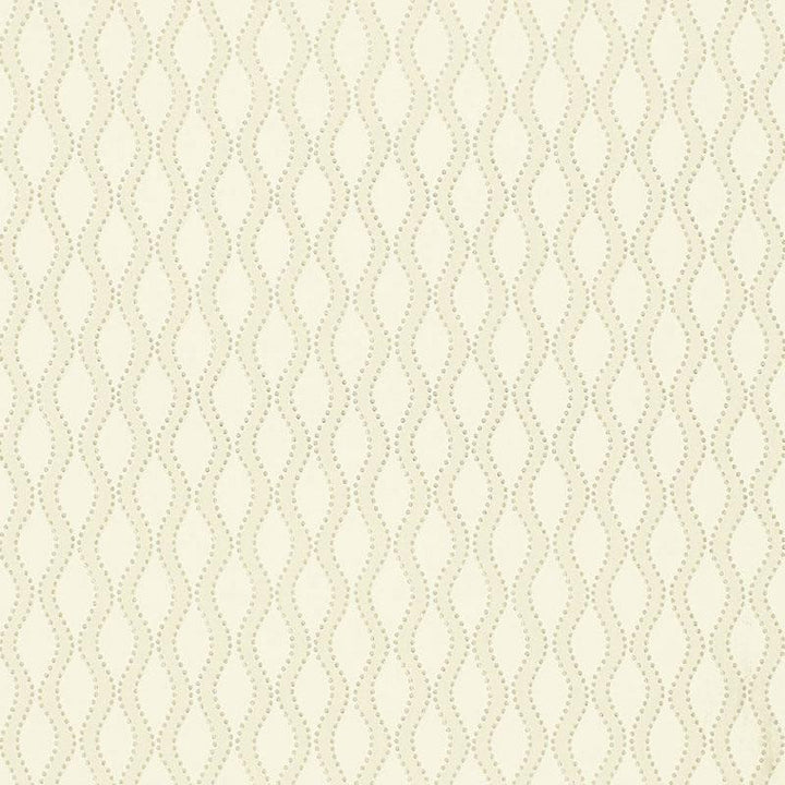 Ribbon Wave Bone 5005160 by Schumacher Designer Wallpaper Simply Charming 2.0" - Swanky Fabrics -