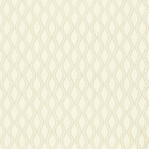 Ribbon Wave Bone 5005160 by Schumacher Designer Wallpaper