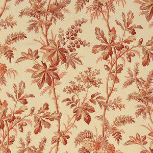 Brantwood Vine Currant 174112 by Schumacher Designer Fabric