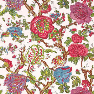 Pondicherry Azalea 174120 by Schumacher Designer Fabric
