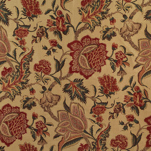 Ceylon Floral Vine Document 174340 by Schumacher Designer Fabric