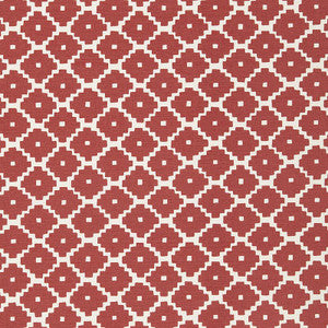 Ziggurat Ruby 174484 by Schumacher Designer Fabric