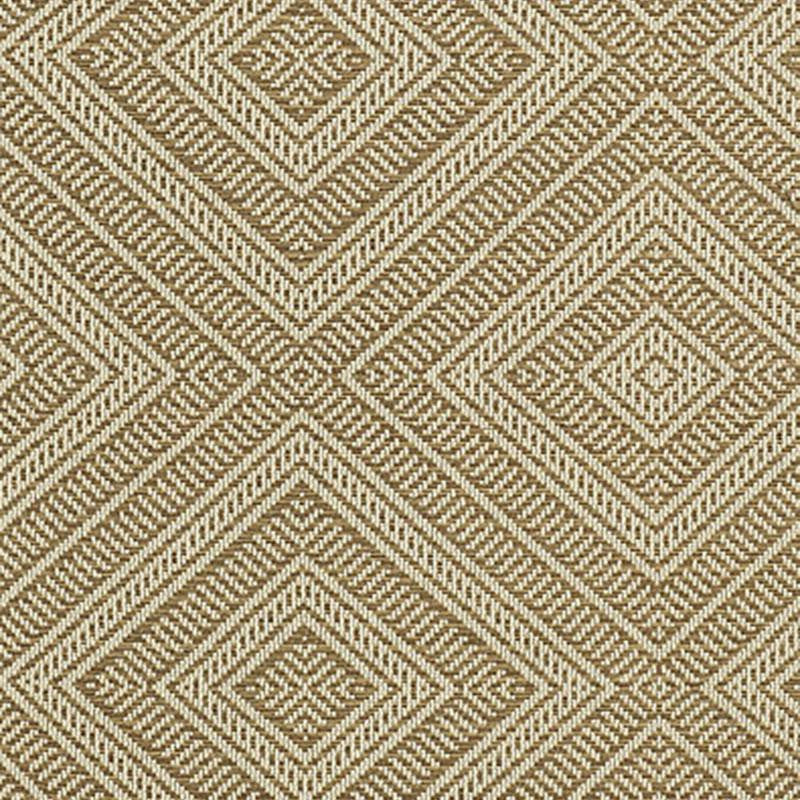 Tortola Indoor/Outdoor Driftwood 62843 by Schumacher Designer Fabric Cote D'Azur 14.5" - Swanky Fabrics -
