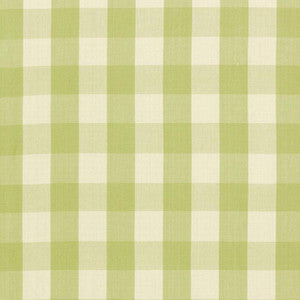 Camden Cotton Check Sage 63036 by Schumacher Designer Fabric
