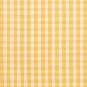 Elton Cotton Check Straw 63052 by Schumacher Designer Fabric