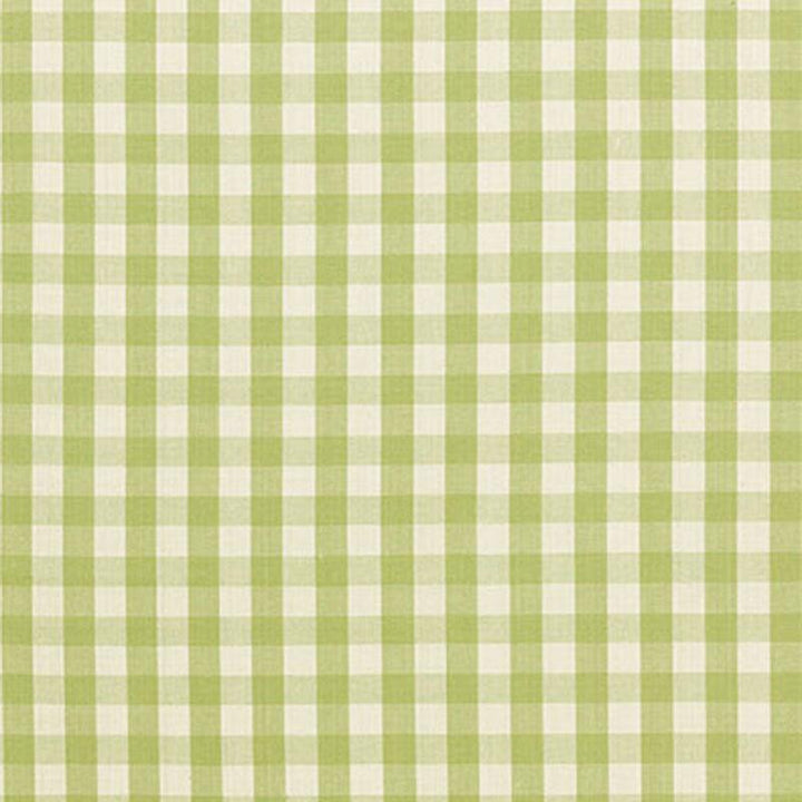 Elton Cotton Check Sage 63056 by Schumacher Designer Fabric Revisits Of Popular Patterns 1.25" - Swanky Fabrics -