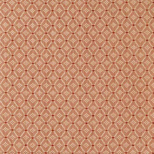 Clifton Cotton Strie Coral 63523 by Schumacher Designer Fabric