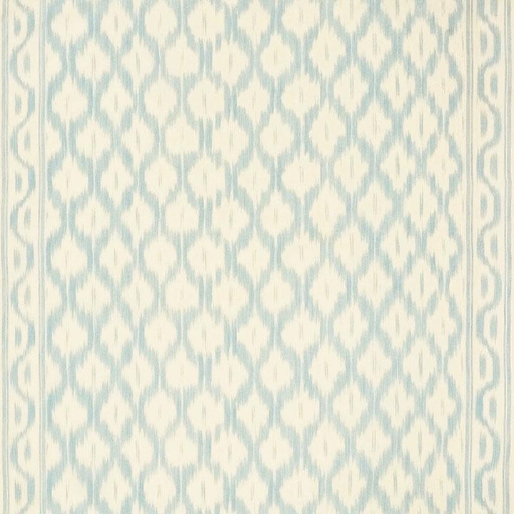 Santa Monica Ikat China Blue 176501 by Schumacher Designer Fabric Mark D. Sikes 52.75" - Swanky Fabrics -