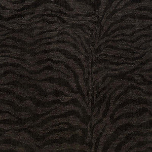 Tiger Chenille Charcoal 70512 by Schumacher Designer Fabric