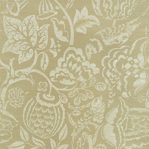 Uccello Sisal Sage 5008261 by Schumacher Designer Wallpaper
