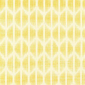 Ovington Sisal Yellow 5008270 by Schumacher Designer Wallpaper