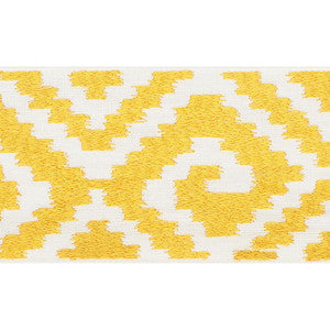Fillmore Tape Yellow 70601 by Schumacher Designer Trim