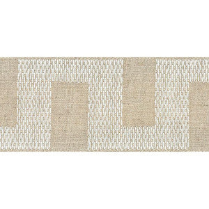 Matrix Tape Natural 70610 by Schumacher Designer Trim