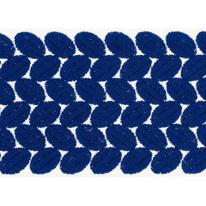 Berkeley Tape Wide Blue 70654 by Schumacher Designer Trim