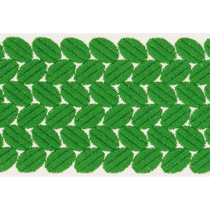 Berkeley Tape Wide Leaf 70655 by Schumacher Designer Trim
