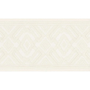 Avalon Tape Ivory 70660 by Schumacher Designer Trim
