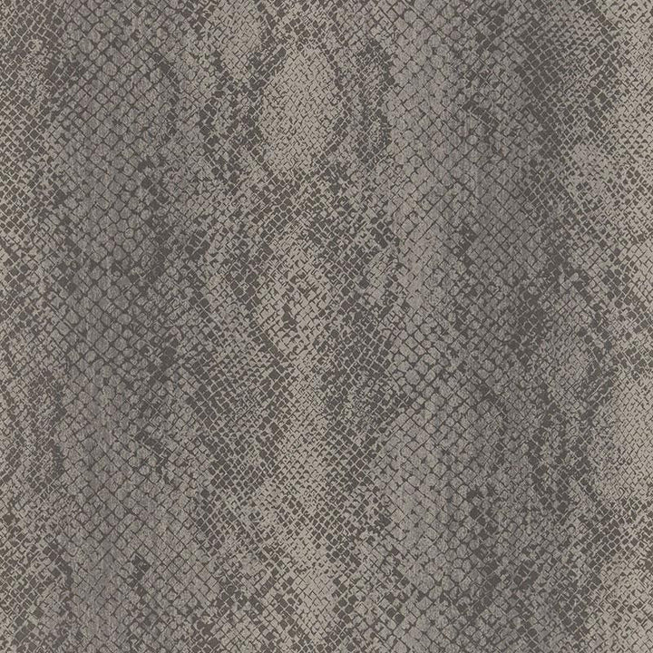 Cody Snakeskin Smoke 5006232 by Schumacher Designer Wallpaper Luxe Lodge 20.5" - Swanky Fabrics -