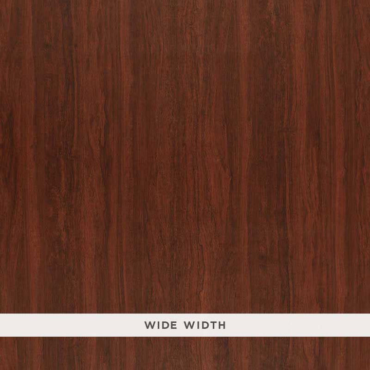 Brazilian Cherry Woodgrain Cordovan 5006500 by Schumacher Designer Wallpaper Luxe Lodge 36.38" - Swanky Fabrics -