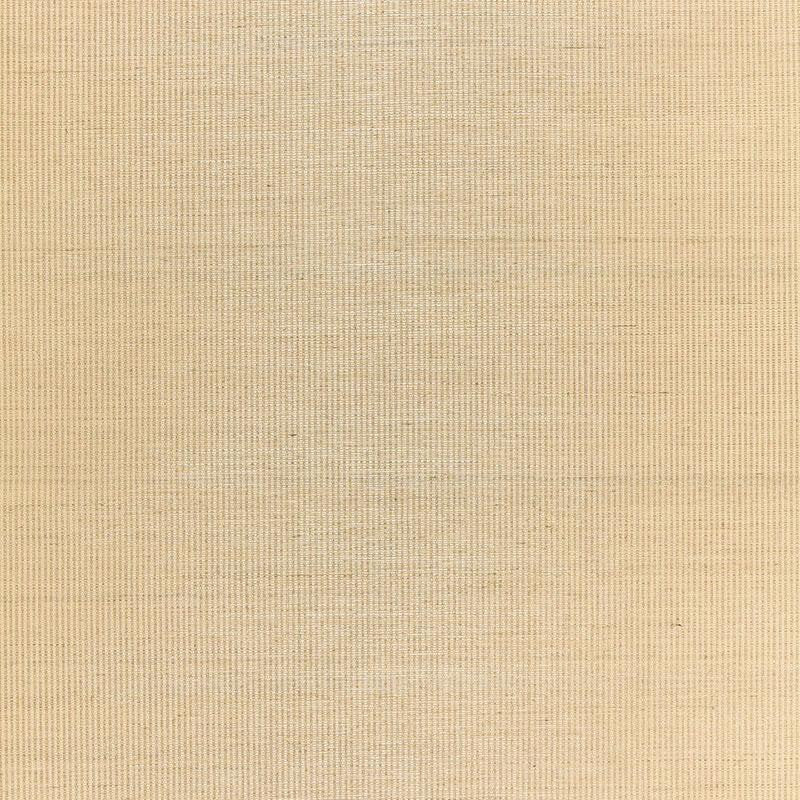 Harshaw Pinstripe Sisal Tan 5006160 by Schumacher Designer Wallpaper Quiet Beauty - Swanky Fabrics -