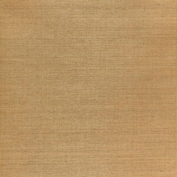 Harshaw Pinstripe Sisal Pecan 5006163 by Schumacher Designer Wallpaper Luxe Lodge - Swanky Fabrics -
